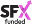 SFX Funded logo